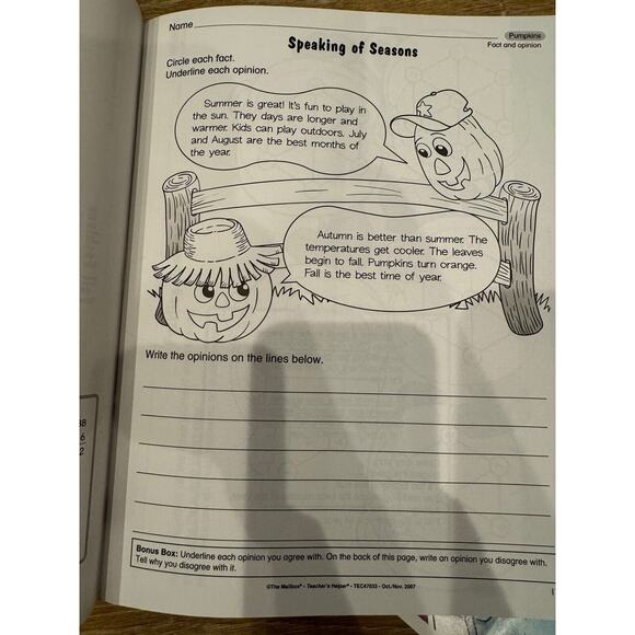 Classroom Skill Builders Teacher's Helper Grades 2-3 Workbooks Science Vocab Lot - Picture 4 of 8